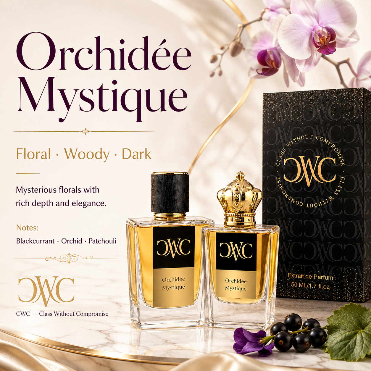 Orchidée Mystique Extrait de Parfum