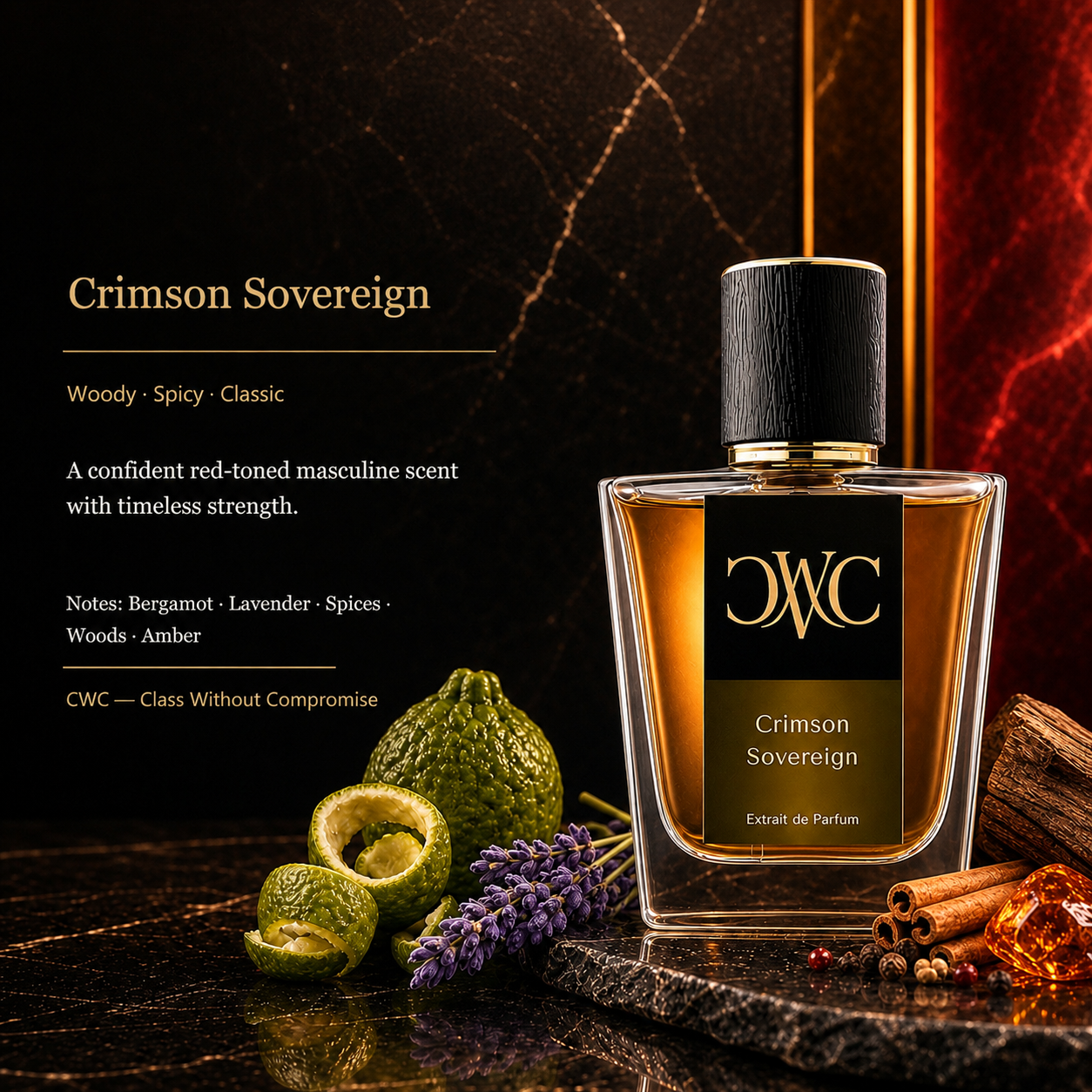 Crimson Sovereign Extrait de Parfum